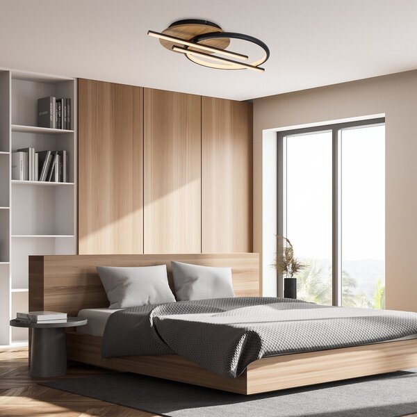 Rabalux 98071404 LED přisazené stropní svítidlo Arash | 40W integrovaný LED zdroj | 2200lm | 3000+4000+6500K