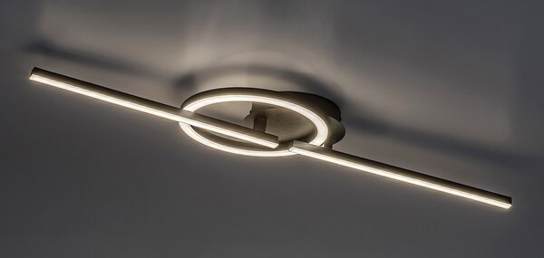 Rabalux 98071395 LED přisazené stropní svítidlo Twisterra | 24W integrovaný LED zdroj | 1800lm | 4000K