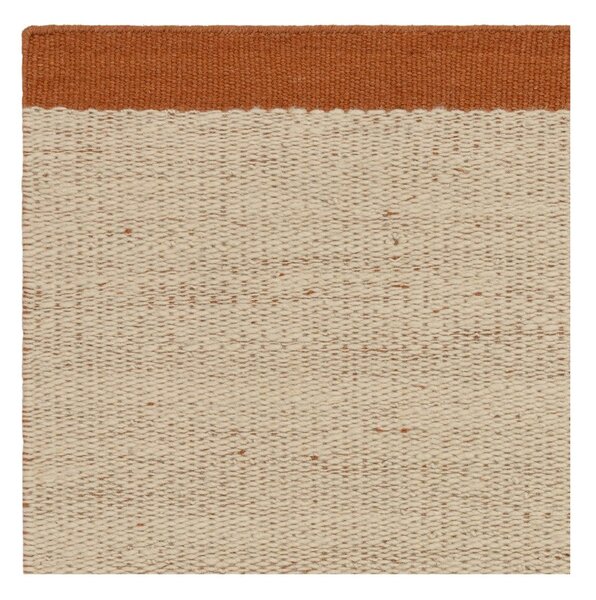 Krémový/v terakotové barvě ručně tkaný vlněný koberec 120x170 cm Lima Rust – Asiatic Carpets