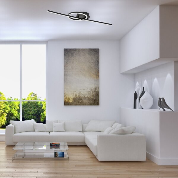 Rabalux 98071395 LED přisazené stropní svítidlo Twisterra | 24W integrovaný LED zdroj | 1800lm | 4000K