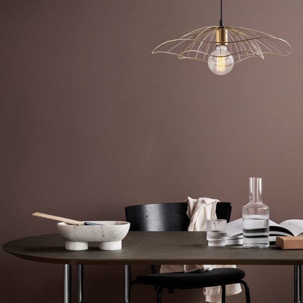 Závěsné svítidlo ve zlaté barvě ø 50 cm Farac – Opviq lights