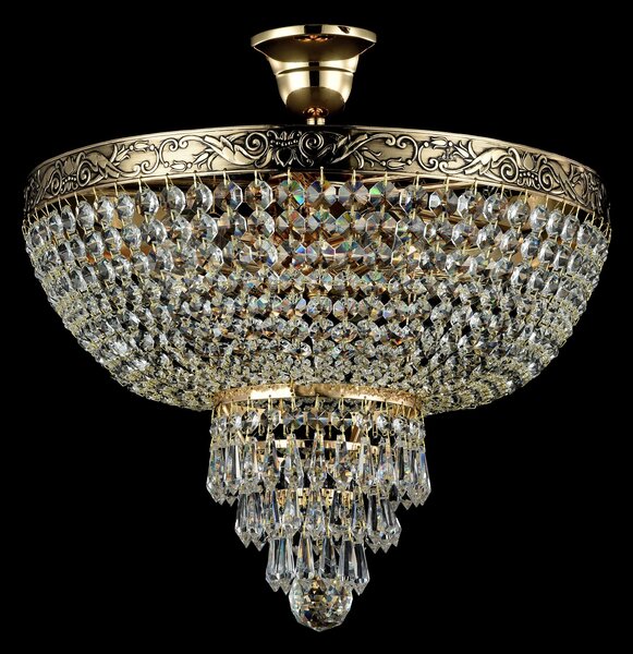Maytoni Křišťálový lustr PALACE, 5xE27, Ø 40 cm