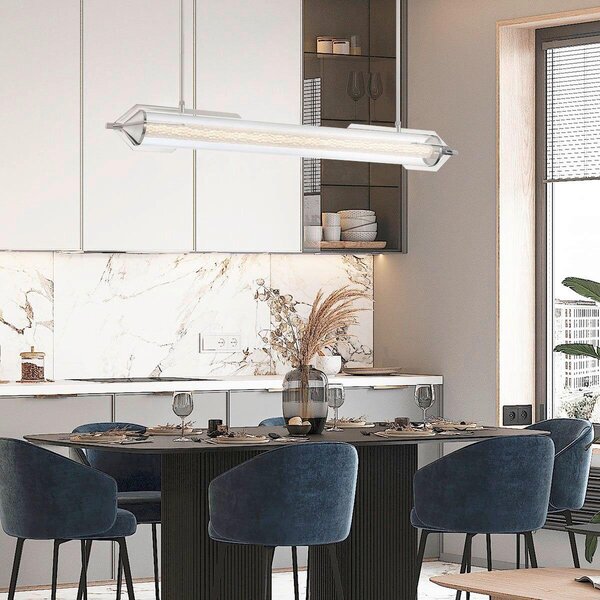 ZÁVĚSNÉ LED SVÍTIDLO, 38 W, 122/43,5/13,8 cm Elstead Lighting - Závěsná LED svítidla