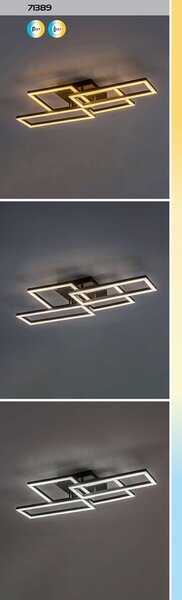 Rabalux 98071389 LED přisazené stropní svítidlo Drusus | 40W integrovaný LED zdroj | 3050lm | 3000-6500K