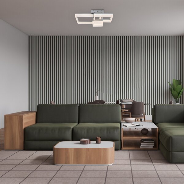 Rabalux 98071388 LED přisazené stropní svítidlo Amilia | 22W integrovaný LED zdroj | 2400lm | 3000+4000+6500K