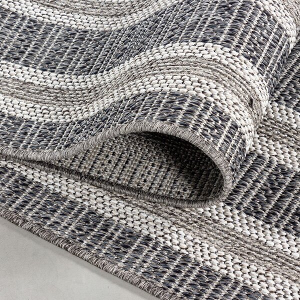 Šedý venkovní koberec 80x150 cm Aruba – Ayyildiz Carpets