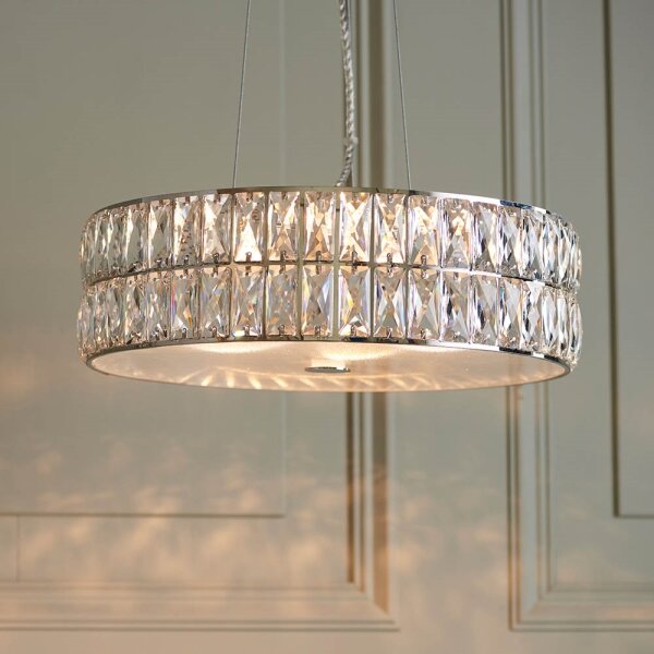 Endon 76513 - LED Lustr na lanku VERINA 5xLED/5W/230V lesklý chrom