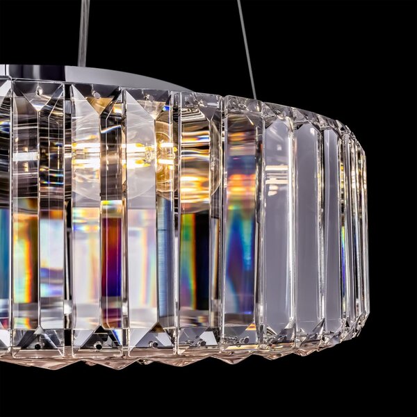 Maytoni Závěsné křišťálové svítidlo RECINTO, 6xE27, Ø 40 cm