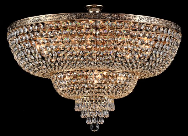 Maytoni Křišťálový lustr PALACE, 14xE27, Ø 80 cm