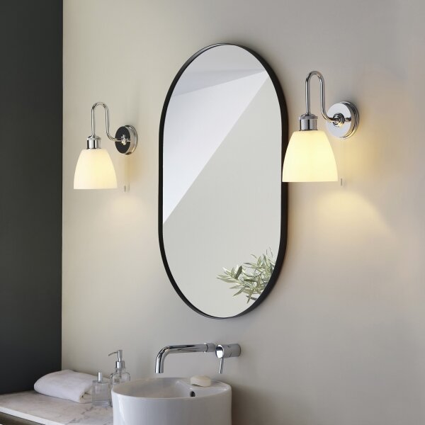 Endon 95506 -Koupelnové nástěnné svítidlo PIPER 1xE27/10W/230V IP44 lesklý chrom