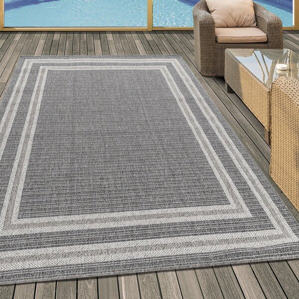 Šedý venkovní koberec 80x150 cm Aruba – Ayyildiz Carpets