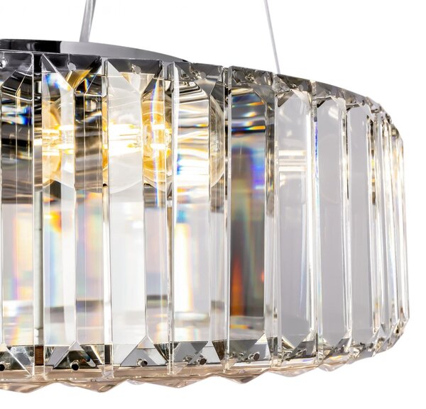Maytoni Závěsné křišťálové svítidlo RECINTO, 6xE27, Ø 40 cm