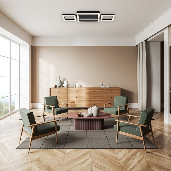 Rabalux 98071374 LED přisazené stropní svítidlo Donya | 24W integrovaný LED zdroj | 1500lm | 4000K