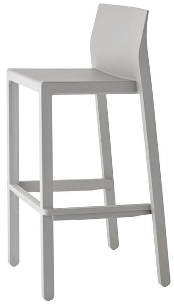 SCAB - Barová židle KATE nízká - šedá