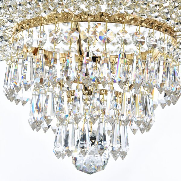Maytoni Křišťálový lustr PALACE, 5xE27, Ø 50 cm