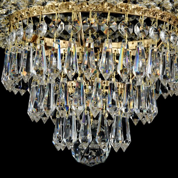 Maytoni Křišťálový lustr PALACE, 5xE27, Ø 50 cm