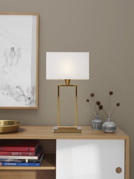 Cottex B2821BM - Stolní lampa KENSINGTON 1xE14/40W/230V zlatá