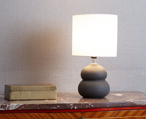Cottex 8000120-4000 - Stolní lampa LUCIE 1xE14/8W/230V šedá