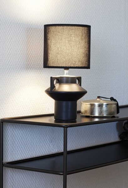 Cottex 8000140-4000 - Stolní lampa MATEO 1xE14/8W/230V černá