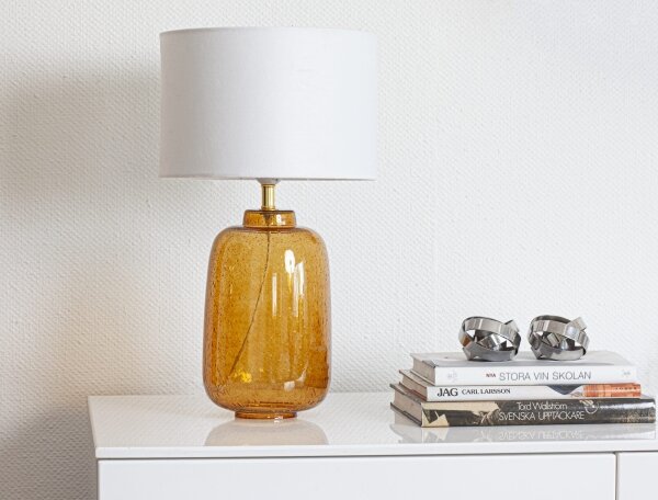 Cottex 8000110-5503 - Stolní lampa BLAKE 1xE27/8W/230V hnědá