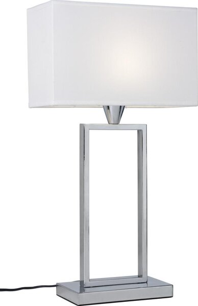 Cottex B2821K - Stolní lampa KENSINGTON 1xE14/40W/230V stříbrná