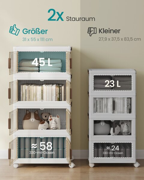 Pojízdný regál RLB450WZ01