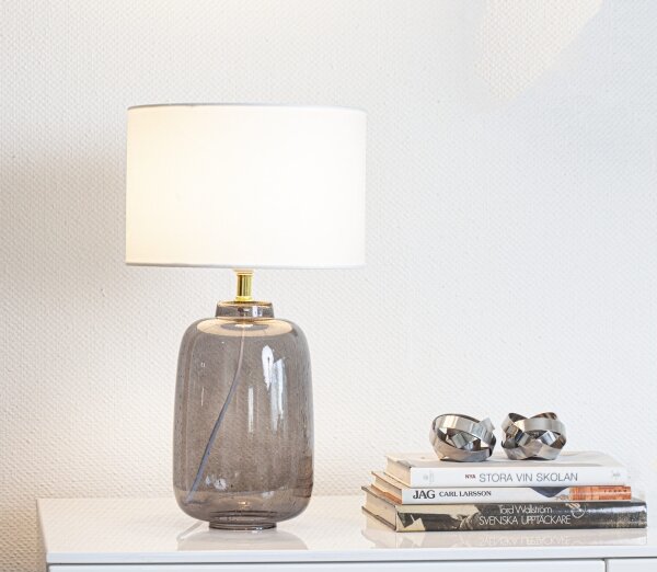 Cottex 8000110-4505 - Stolní lampa BLAKE 1xE27/8W/230V šedá