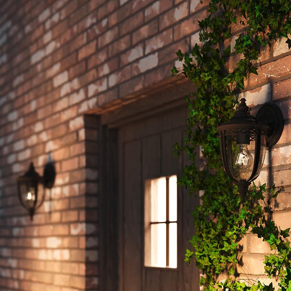 VENKOVNÍ NÁSTĚNNÉ SVÍTIDLO, 16.7/32.1/19.1 cm Elstead Lighting - Venkovní nástěnná světla