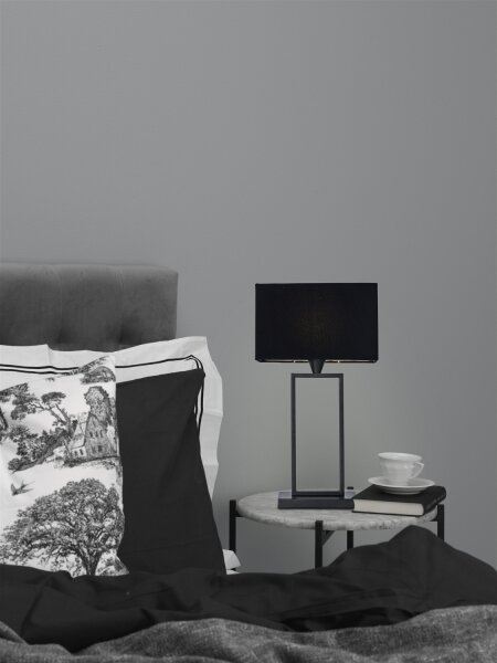 Cottex B2821SV - Stolní lampa KENSINGTON 1xE14/40W/230V černá