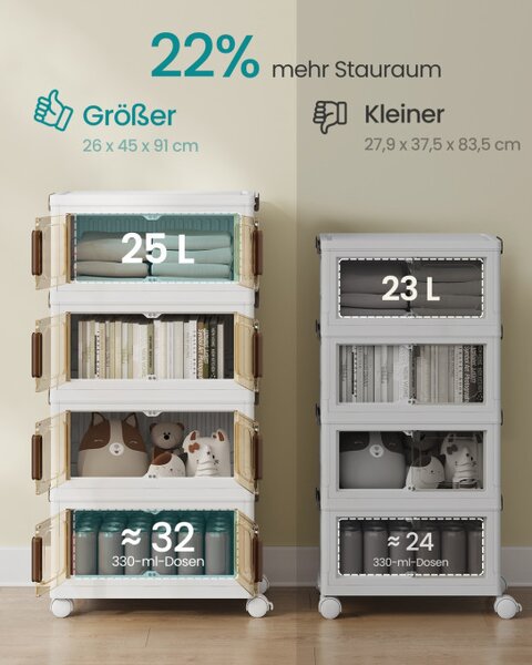 Pojízdný regál RLB445WZ01
