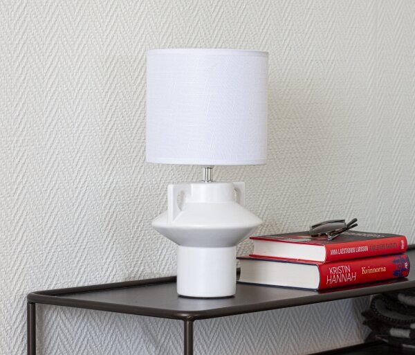 Cottex 8000140-5000 - Stolní lampa MATEO 1xE14/8W/230V bílá