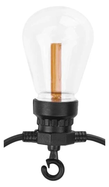 LED Solární dekorační řetěz 10xLED/0,6W/1,2V 4,5m IP44 800 mAh