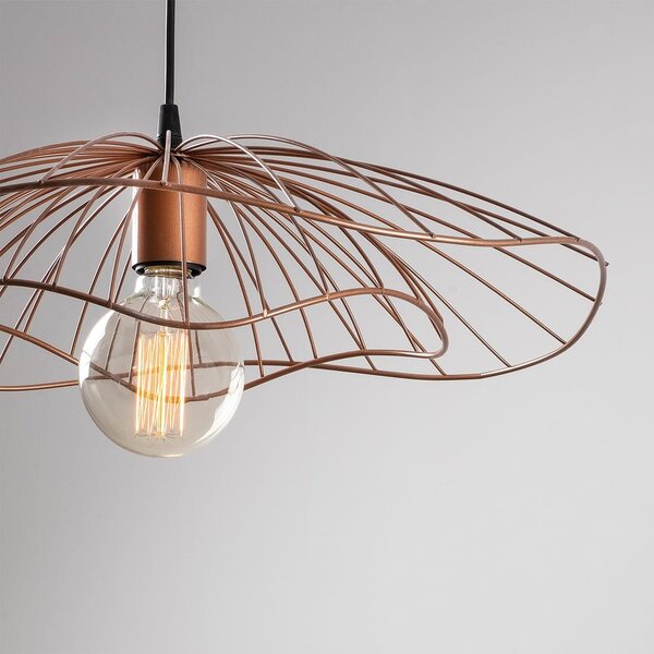 Závěsné svítidlo v měděné barvě ø 50 cm Farac – Opviq lights