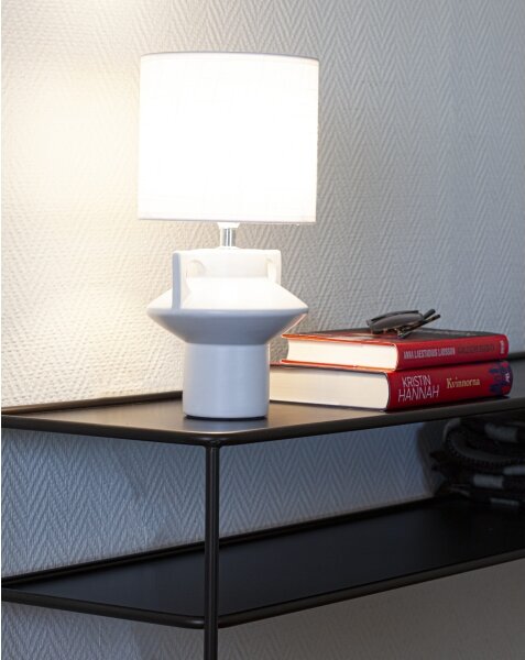 Cottex 8000140-5000 - Stolní lampa MATEO 1xE14/8W/230V bílá