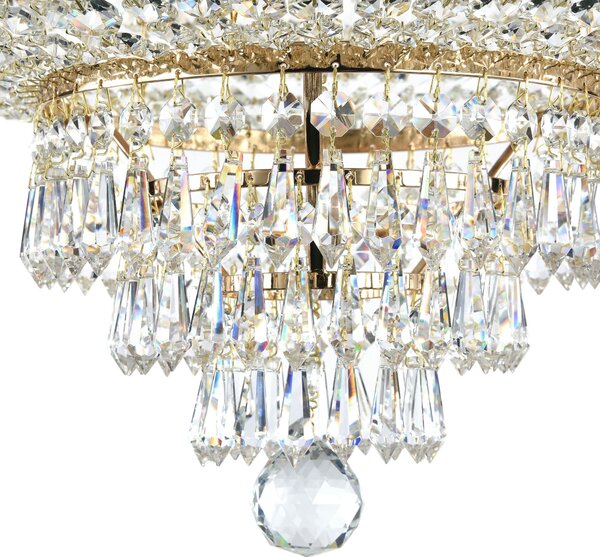 Maytoni Křišťálový lustr PALACE, 18xE27, Ø 100 cm
