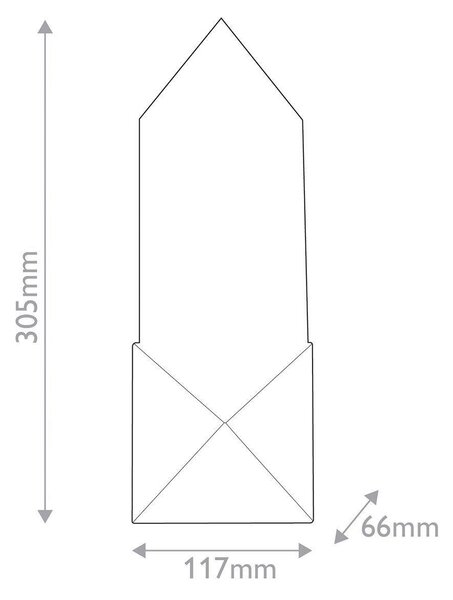 NÁSTĚNNÉ LED SVÍTIDLO, 30,5/11,7/6,6 cm Elstead Lighting - Nástěnná svítidla