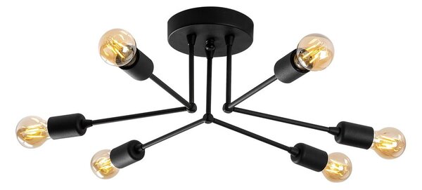 Černé stropní svítidlo Sparrow – Opviq lights