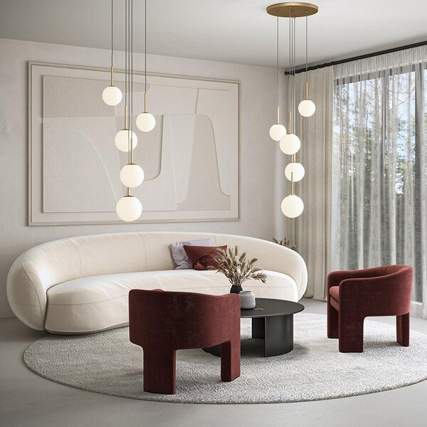 Maytoni Závěsné svítidlo BASIC, 5xE14, Ø 58 cm