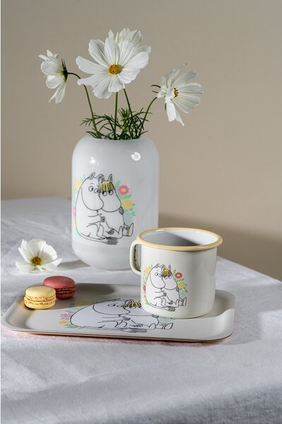 Muurla Váza Moomin Flowers 19cm