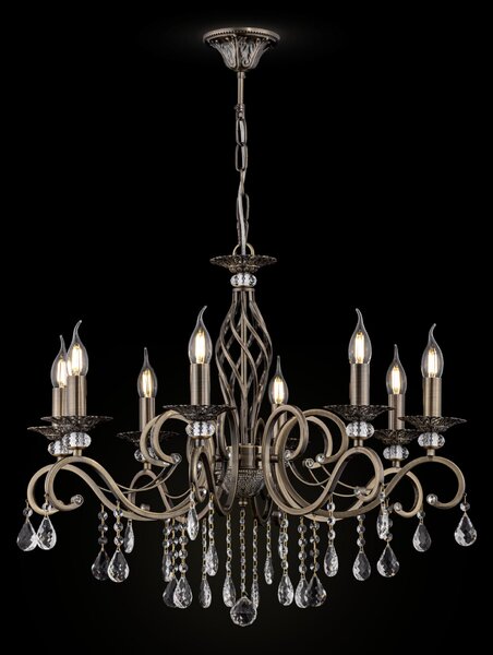 Maytoni Závěsné svítidlo GRACE, 10xE14, Ø 85 cm, v. 64 cm
