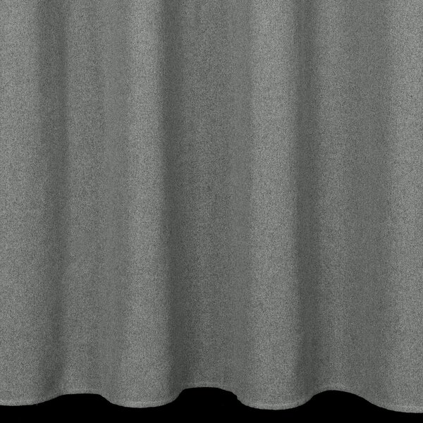 ZÁVĚS NA KROUŽCÍCH LIDIA 140X250 CM ŠEDÁ