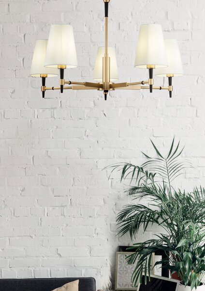 Maytoni Závěsné svítidlo VITTORIA, 5xE14, Ø 78 cm