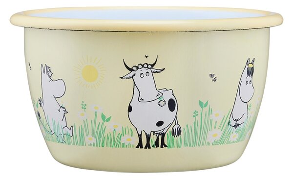 Muurla Miska Moomin Meadow 0,3l, smalt / žlutá