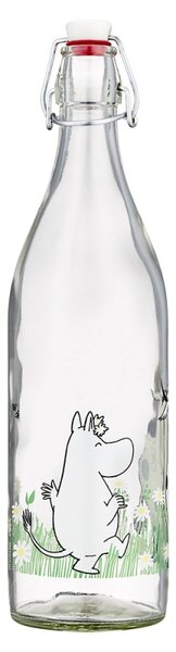 Muurla Skleněná lahev Moomin Meadow 1l
