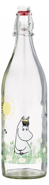 Muurla Skleněná lahev Moomin Meadow 1l