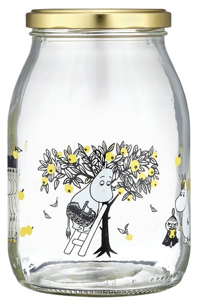 Muurla Zavařovací sklenice Moomin Apples 1l