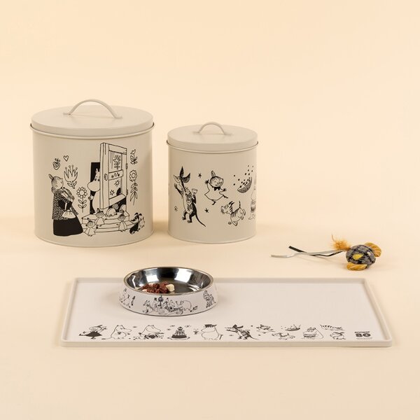 Muurla Set dóz na pamlsky Moomin Pets 2 ks / 80. výročí