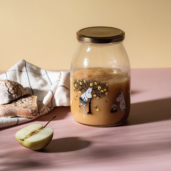 Muurla Zavařovací sklenice Moomin Apples 1l