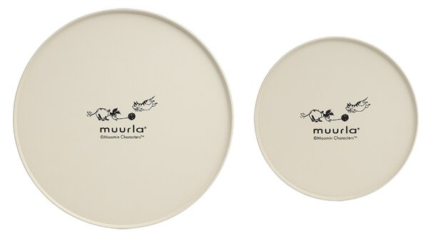 Muurla Set dóz na pamlsky Moomin Pets 2 ks / 80. výročí