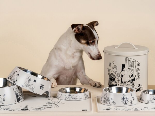 Muurla Set dóz na pamlsky Moomin Pets 2 ks / 80. výročí